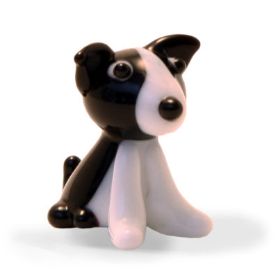 Small Glass Collie Dog