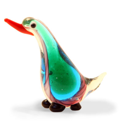 Small Glass Goose