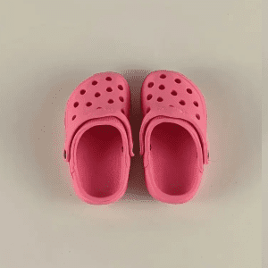 Pink Cat Crocs